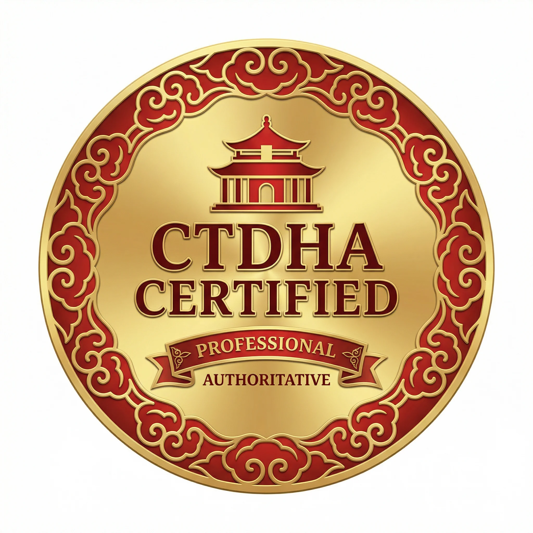 中华传统文化数字化传承协会CTDHA认证徽章