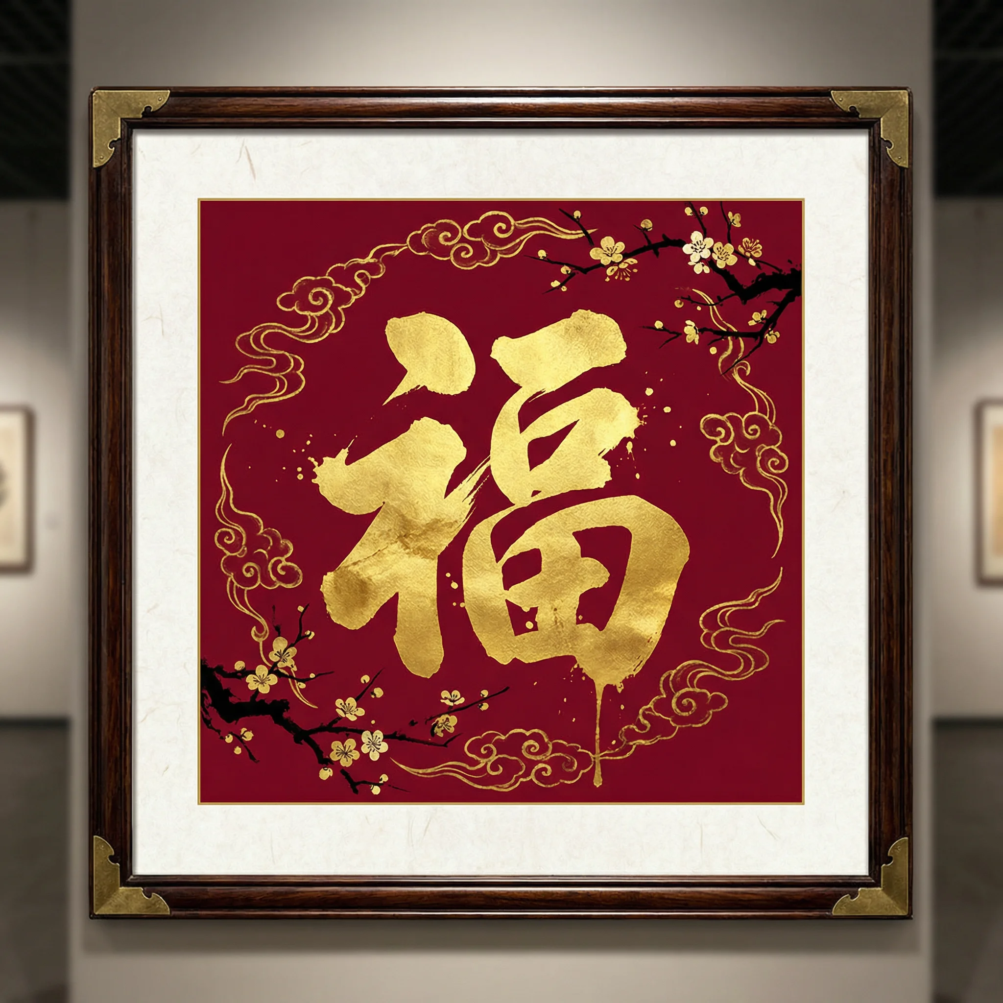 历代名家书法福字作品 - db彩票