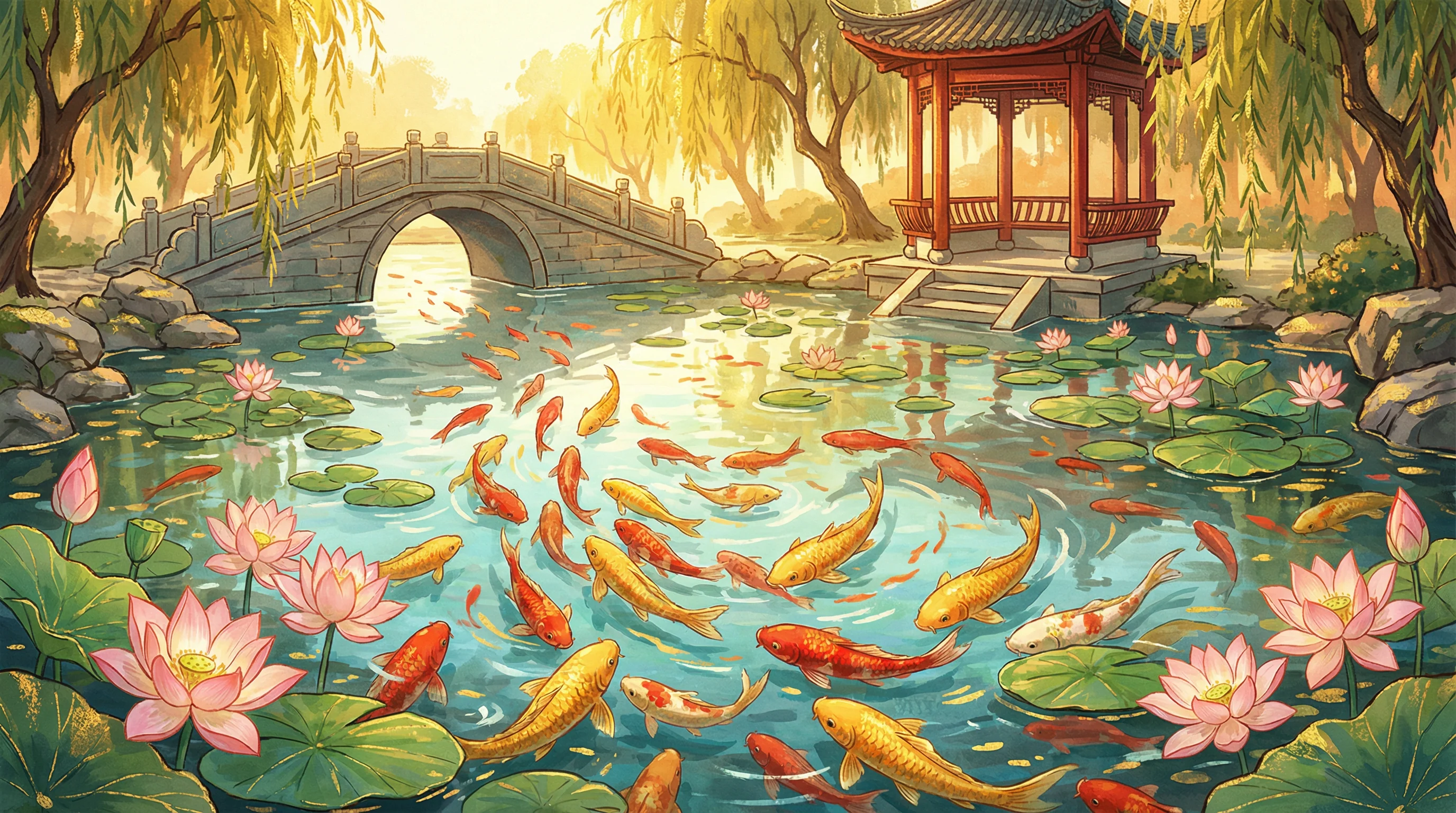 锦鲤游动动画 - 东方福运祈愿堂 - db彩票